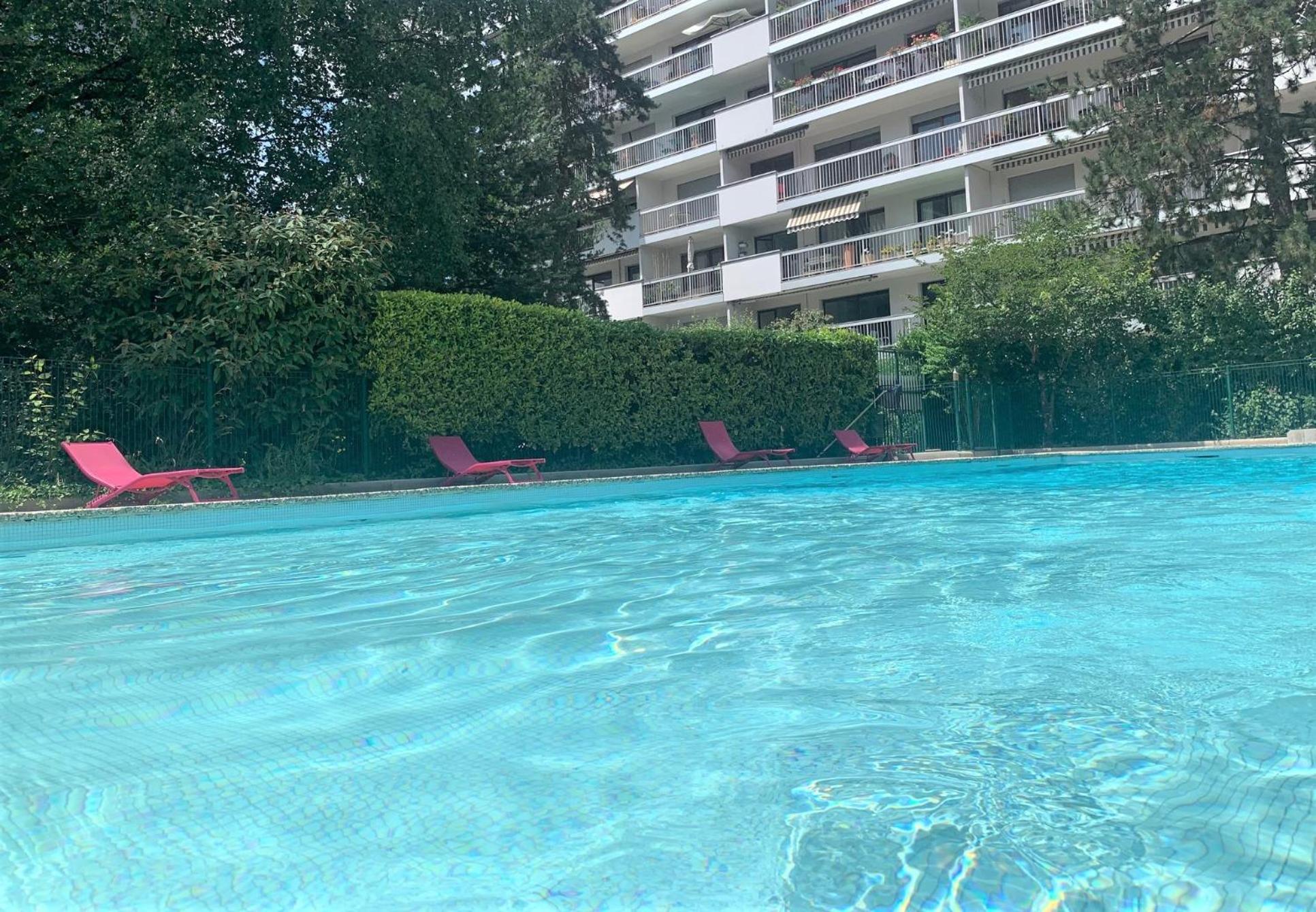 Kusmi Love Piscine Proche Du Lac Анси Экстерьер фото